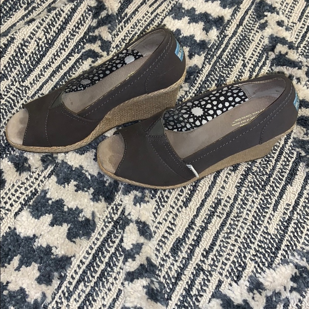 Toms Wedges | Size 7.5